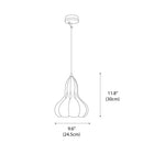 Aubree Wood Pendant Lamp