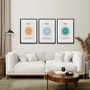 Sun Salt and Sea Aura Posters Wall Decor Set by Wall Art Set