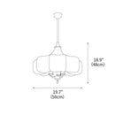Aurora Bloom Pendant Light