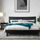 [Buy 1 Get 1] Aurora Solid Wood Bed Frame & Nightstand