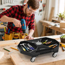 Automotive Rolling Tool Creeper with 4 Swivel Casters and 30 lbs Weight Capacity-Black by LJGDeals