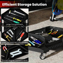 Automotive Rolling Tool Creeper with 4 Swivel Casters and 30 lbs Weight Capacity-Black by LJGDeals