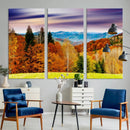 Autumn Forest Mountain Wall Art Canvas Print | Colorful by MyGreatCanvas | Canvas Wall Art Prints | Photo Prints & Wall Decor
