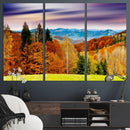Autumn Forest Mountain Wall Art Canvas Print | Colorful by MyGreatCanvas | Canvas Wall Art Prints | Photo Prints & Wall Decor