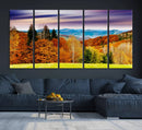 Autumn Forest Mountain Wall Art Canvas Print | Colorful by MyGreatCanvas | Canvas Wall Art Prints | Photo Prints & Wall Decor