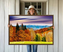 Autumn Forest Mountain Wall Art Canvas Print | Colorful by MyGreatCanvas | Canvas Wall Art Prints | Photo Prints & Wall Decor