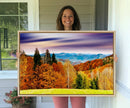 Autumn Forest Mountain Wall Art Canvas Print | Colorful by MyGreatCanvas | Canvas Wall Art Prints | Photo Prints & Wall Decor
