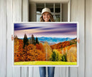 Autumn Forest Mountain Wall Art Canvas Print | Colorful by MyGreatCanvas | Canvas Wall Art Prints | Photo Prints & Wall Decor
