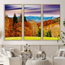 Autumn Forest Mountain Wall Art Canvas Print | Colorful by MyGreatCanvas | Canvas Wall Art Prints | Photo Prints & Wall Decor