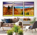 Autumn Forest Mountain Wall Art Canvas Print | Colorful by MyGreatCanvas | Canvas Wall Art Prints | Photo Prints & Wall Decor