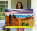 Autumn Forest Mountain Wall Art Canvas Print | Colorful by MyGreatCanvas | Canvas Wall Art Prints | Photo Prints & Wall Decor