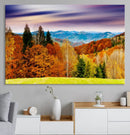 Autumn Forest Mountain Wall Art Canvas Print | Colorful by MyGreatCanvas | Canvas Wall Art Prints | Photo Prints & Wall Decor