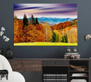 Autumn Forest Mountain Wall Art Canvas Print | Colorful by MyGreatCanvas | Canvas Wall Art Prints | Photo Prints & Wall Decor