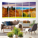 Autumn Forest Mountain Wall Art Canvas Print | Colorful by MyGreatCanvas | Canvas Wall Art Prints | Photo Prints & Wall Decor
