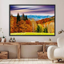 Autumn Forest Mountain Wall Art Canvas Print | Colorful by MyGreatCanvas | Canvas Wall Art Prints | Photo Prints & Wall Decor
