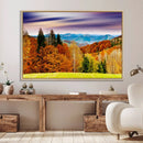 Autumn Forest Mountain Wall Art Canvas Print | Colorful by MyGreatCanvas | Canvas Wall Art Prints | Photo Prints & Wall Decor