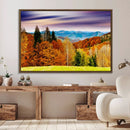 Autumn Forest Mountain Wall Art Canvas Print | Colorful by MyGreatCanvas | Canvas Wall Art Prints | Photo Prints & Wall Decor