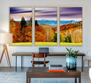 Autumn Forest Mountain Wall Art Canvas Print | Colorful by MyGreatCanvas | Canvas Wall Art Prints | Photo Prints & Wall Decor