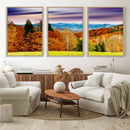 Autumn Forest Mountain Wall Art Canvas Print | Colorful by MyGreatCanvas | Canvas Wall Art Prints | Photo Prints & Wall Decor