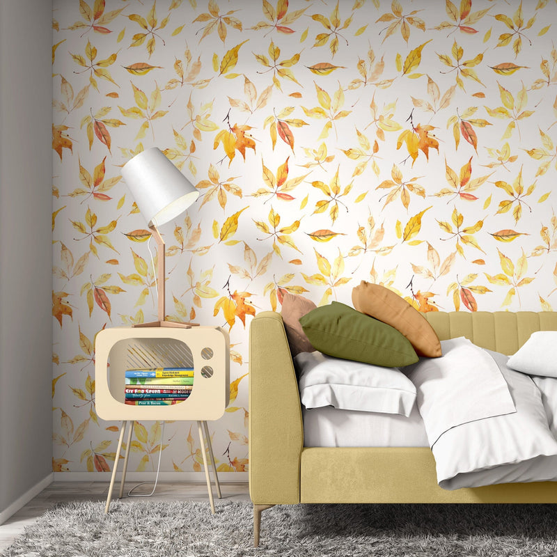 Fall Wallpaper - Removable Peel and Stick Wallpaper