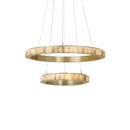 Alabaster Avalon Halo Chandelier