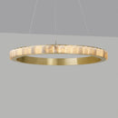 Alabaster Avalon Halo Chandelier