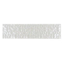 Pearl White 3x12 Textured Glossy Subway Glass Tile (20 pack, 5 sq ft/case)