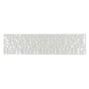 Pearl White 3x12 Textured Glossy Subway Glass Tile (20 pack, 5 sq ft/case) - Sample
