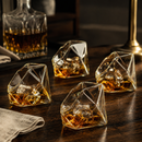 Set of 4 Diamond Whiskey & Wine Glasses 10oz