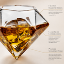 Set of 4 Diamond Whiskey & Wine Glasses 10oz