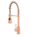 One-Handle Pre-Rinse Spring Copper Kitchen Faucet - AK96566-C