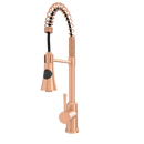 One-Handle Pre-Rinse Spring Copper Kitchen Faucet - AK96566-C