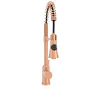 One-Handle Pre-Rinse Spring Copper Kitchen Faucet - AK96566-C