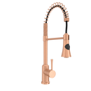 One-Handle Pre-Rinse Spring Copper Kitchen Faucet - AK96566-C