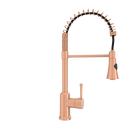 One-Handle Pre-Rinse Spring Copper Kitchen Faucet - AK96566-C