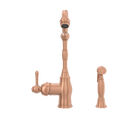 One-Handle Copper Widespread Kitchen Faucet with Side Sprayer - AK96918C