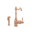 One-Handle Copper Widespread Kitchen Faucet with Side Sprayer - AK96918C