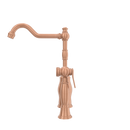 One-Handle Copper Widespread Kitchen Faucet with Side Sprayer - AK96918C