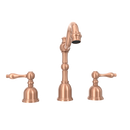 Two-Handle Copper Widespread Bathroom Sink Faucet - AK41518C