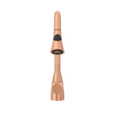 Copper Kitchen Faucet with Soap Dispenser, Single Handle Solid Brass High Arc Pull Down Sprayer Head Kitchen Sink Faucets with Deck Plate