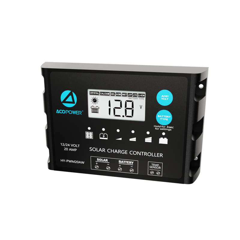 ACOPOWER ProteusX 20A PWM Charge Controller