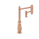 One-Handle Copper Pot Filler Kitchen Faucet with Side Sprayer - AK96918P2