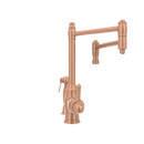 One-Handle Copper Pot Filler Kitchen Faucet with Side Sprayer - AK96918P2