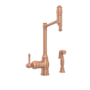 One-Handle Copper Pot Filler Kitchen Faucet with Side Sprayer - AK96918P1
