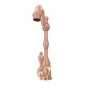 One-Handle Copper Widespread Kitchen Bar Faucet - AK96118P1 by Akicon - Handmade