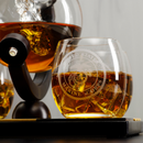 Marine Decanter Set With 4 Whiskey Glasses 1000ml by The Wine Savant