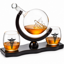 Doctors Dr. & Healthcare Worker Gifts Men & Women - Wine & Whiskey Symbol