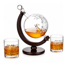 Lady Justice Law U.S. Constitution Whiskey & Wine Decanter Set - 850ml by The Wine Savant