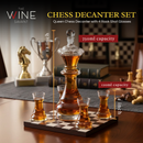 New Chess Decanter Set - Queen Chess Decanter 750ml 12