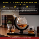 Doctors Dr. & Healthcare Worker Gifts Men & Women - Wine & Whiskey Symbol